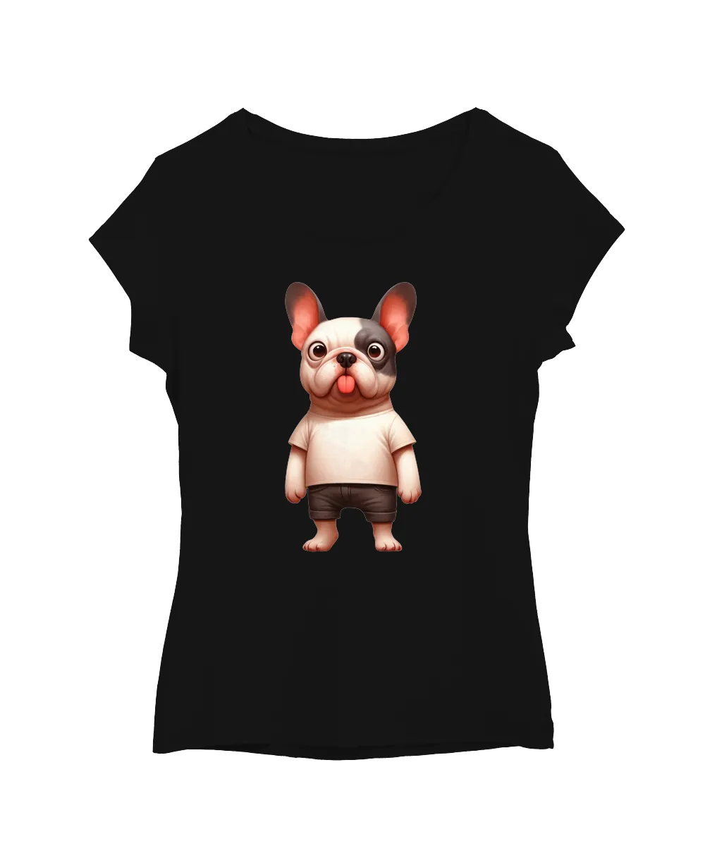 Francouzský buldoček v triku