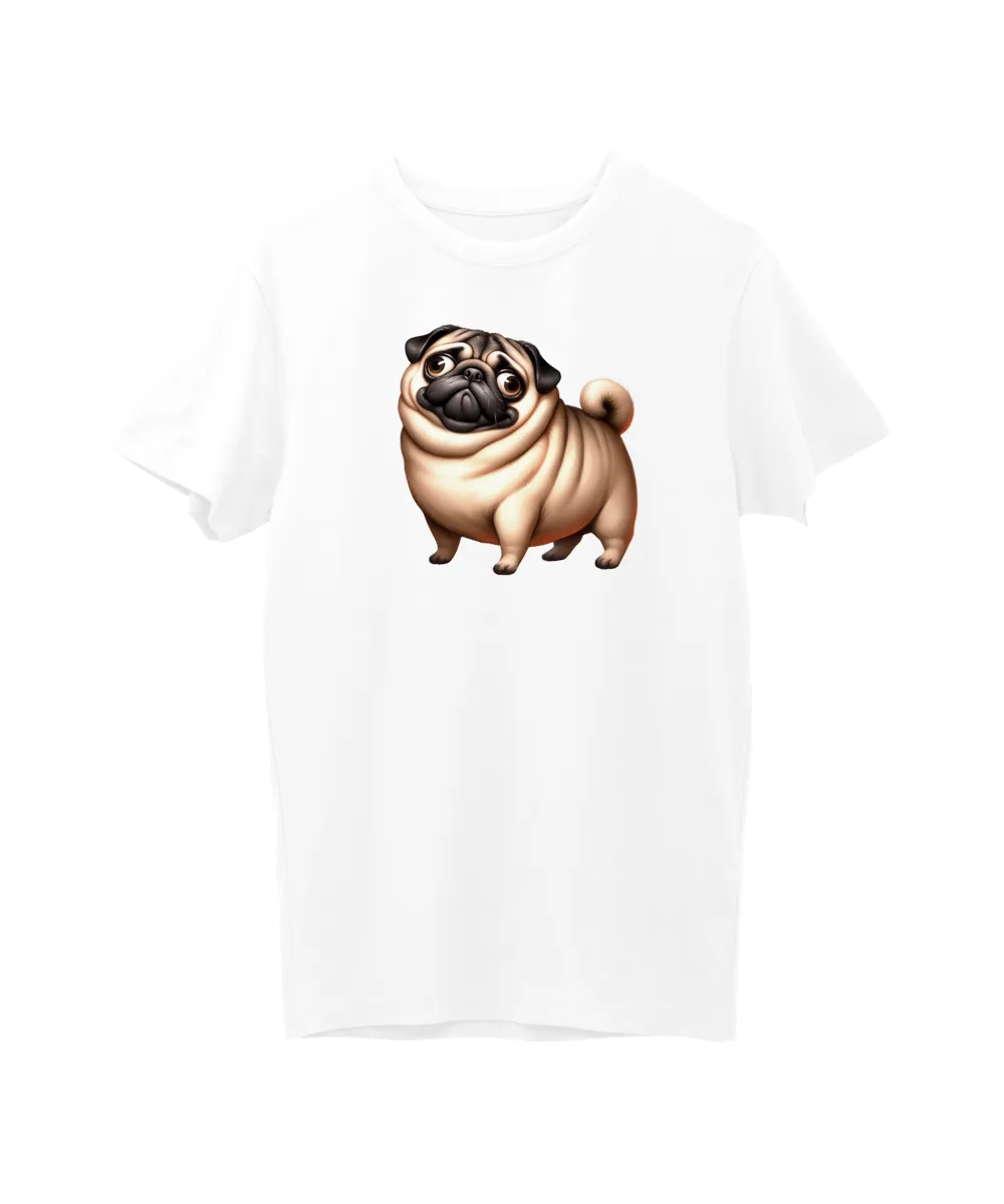 Kreslený Mops