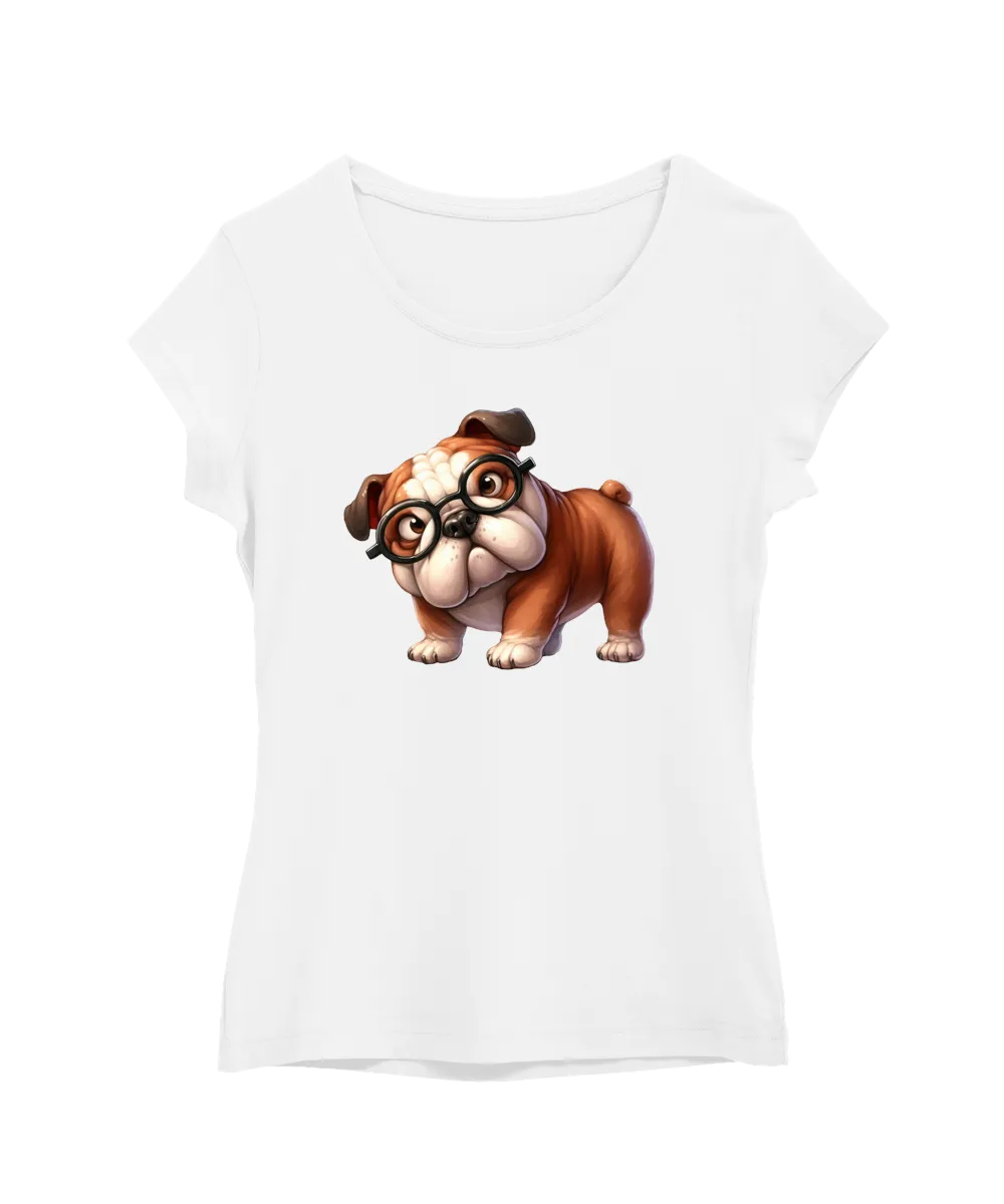 Bulldog With Glasses