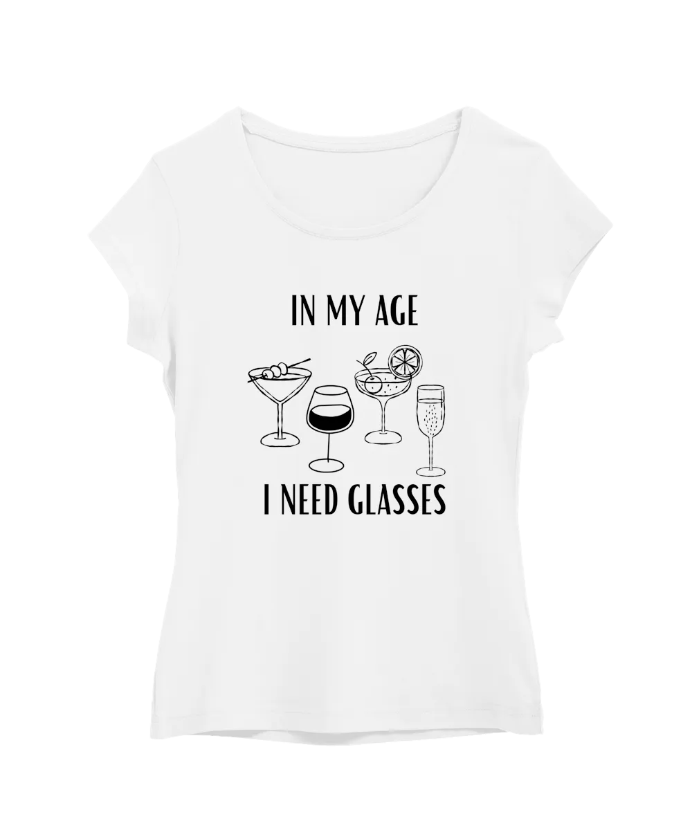 In my age I need glasses