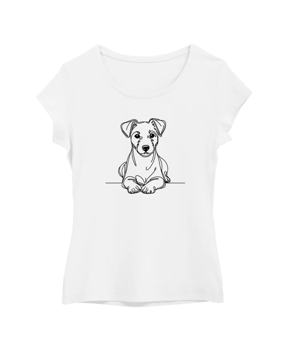 Jack Russell line art