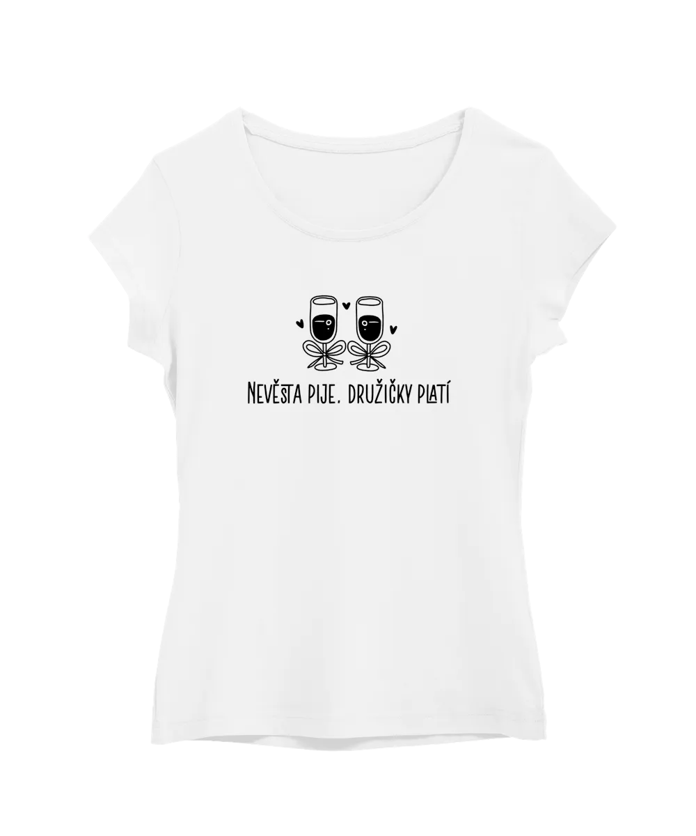 Nevěsta pije