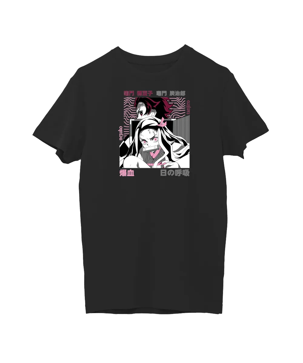 Nezuko and Tanjiro