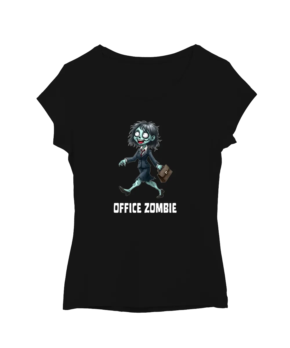Office zombie – žena