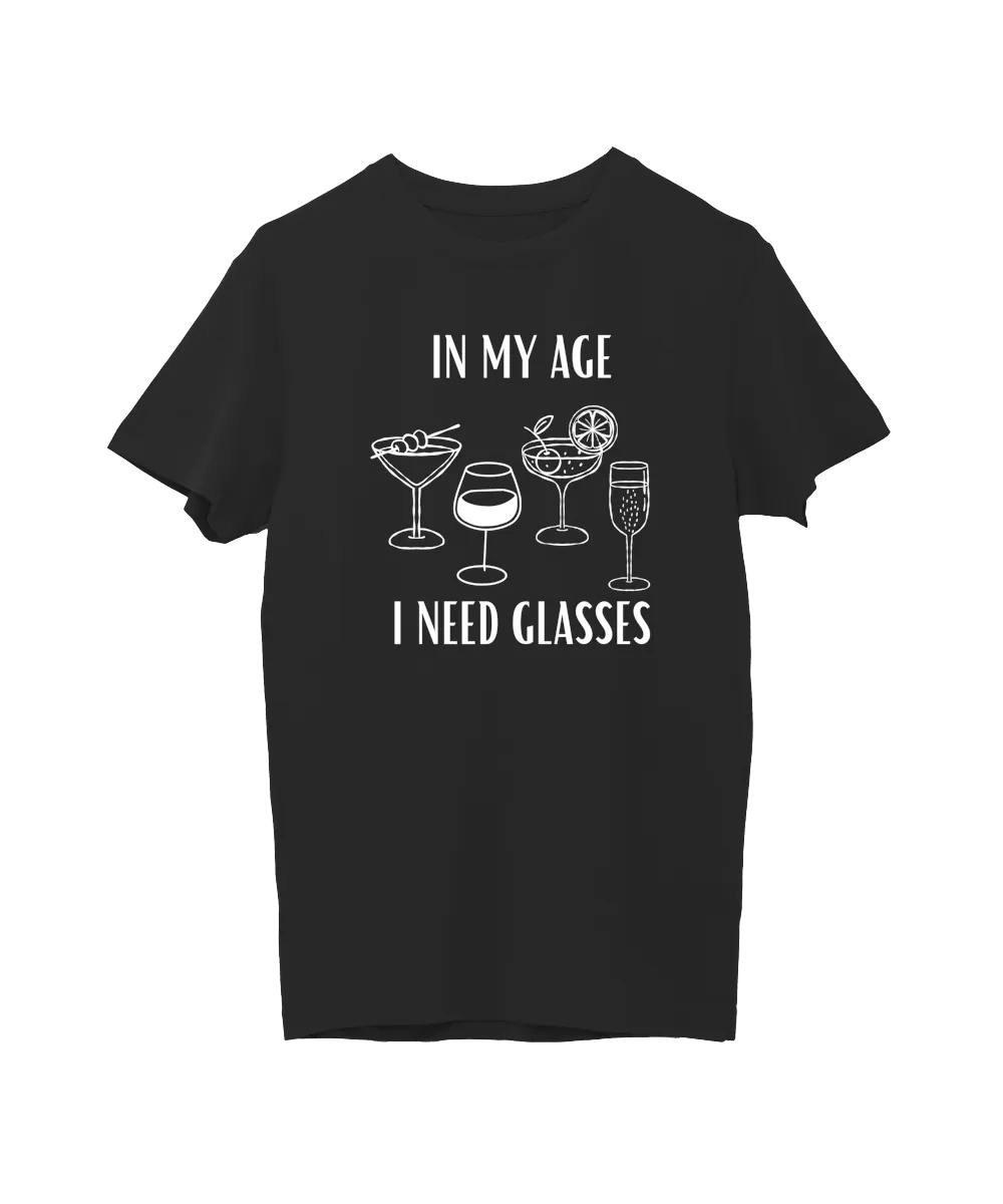 In my age I need glasses