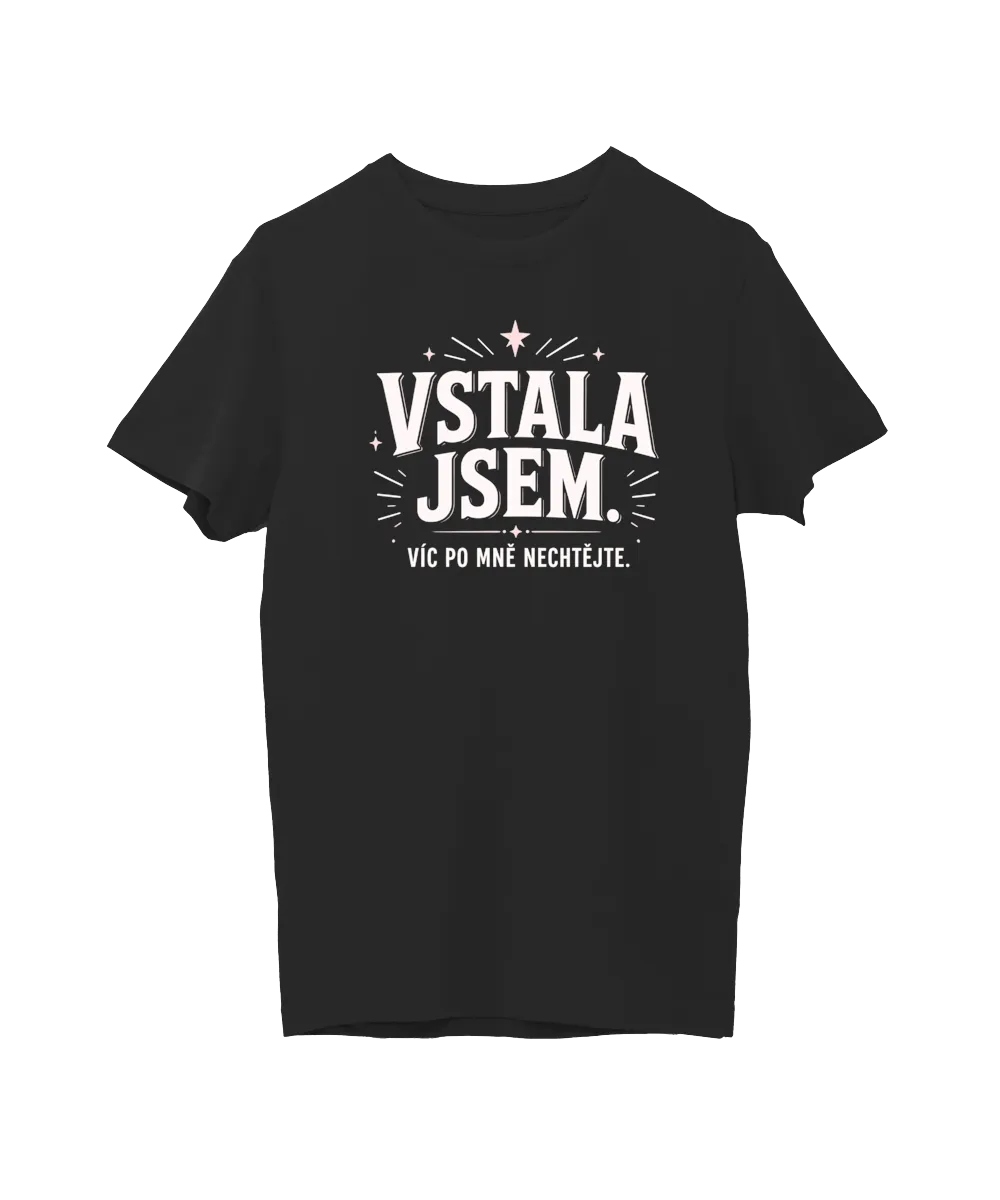 Vstala jsem.