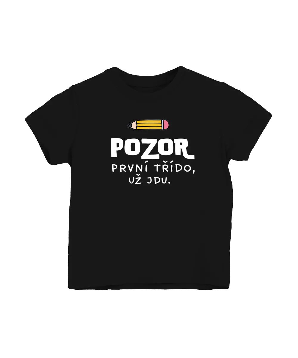 První třído, už jdu