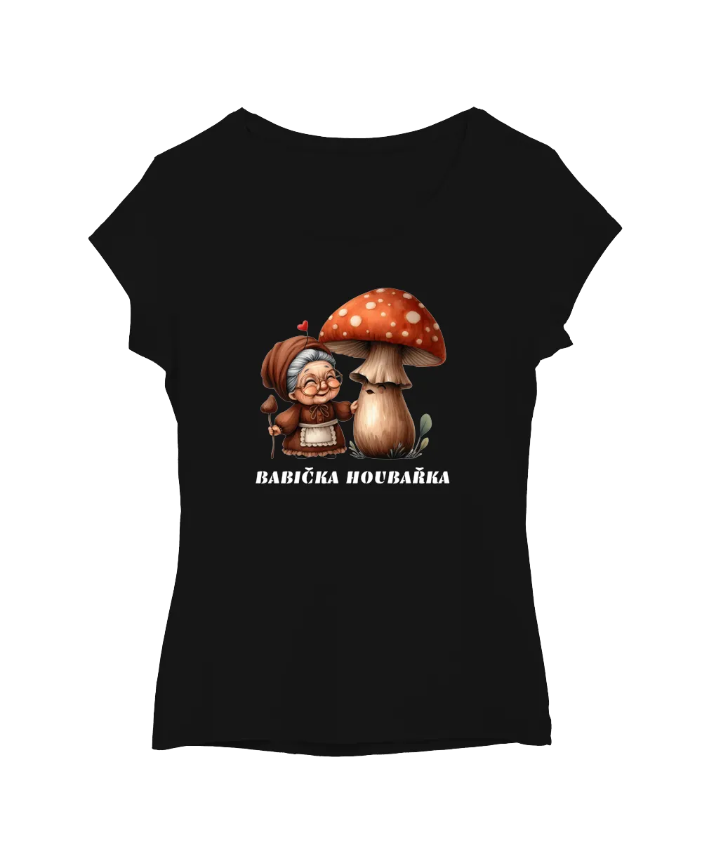Babička houbařka