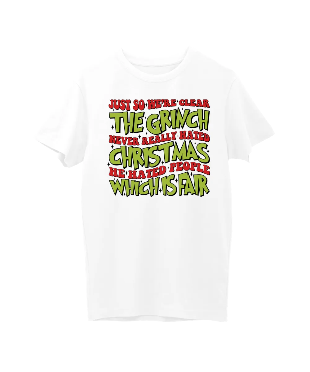 Just So We´re Clear – The Grinch