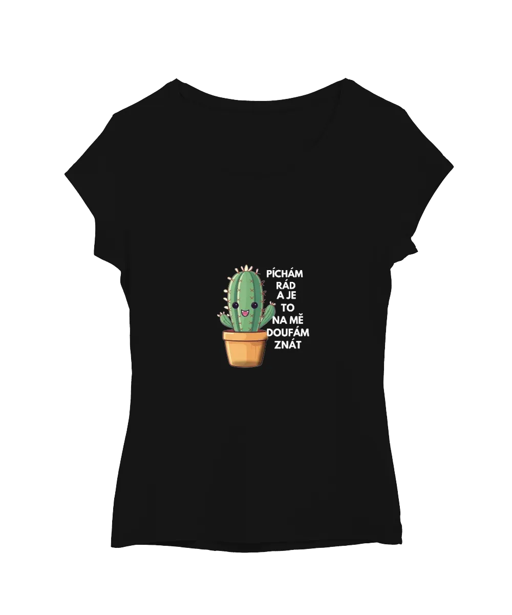 KAKTUS – „píchám“ – vtipné (světlý motiv)