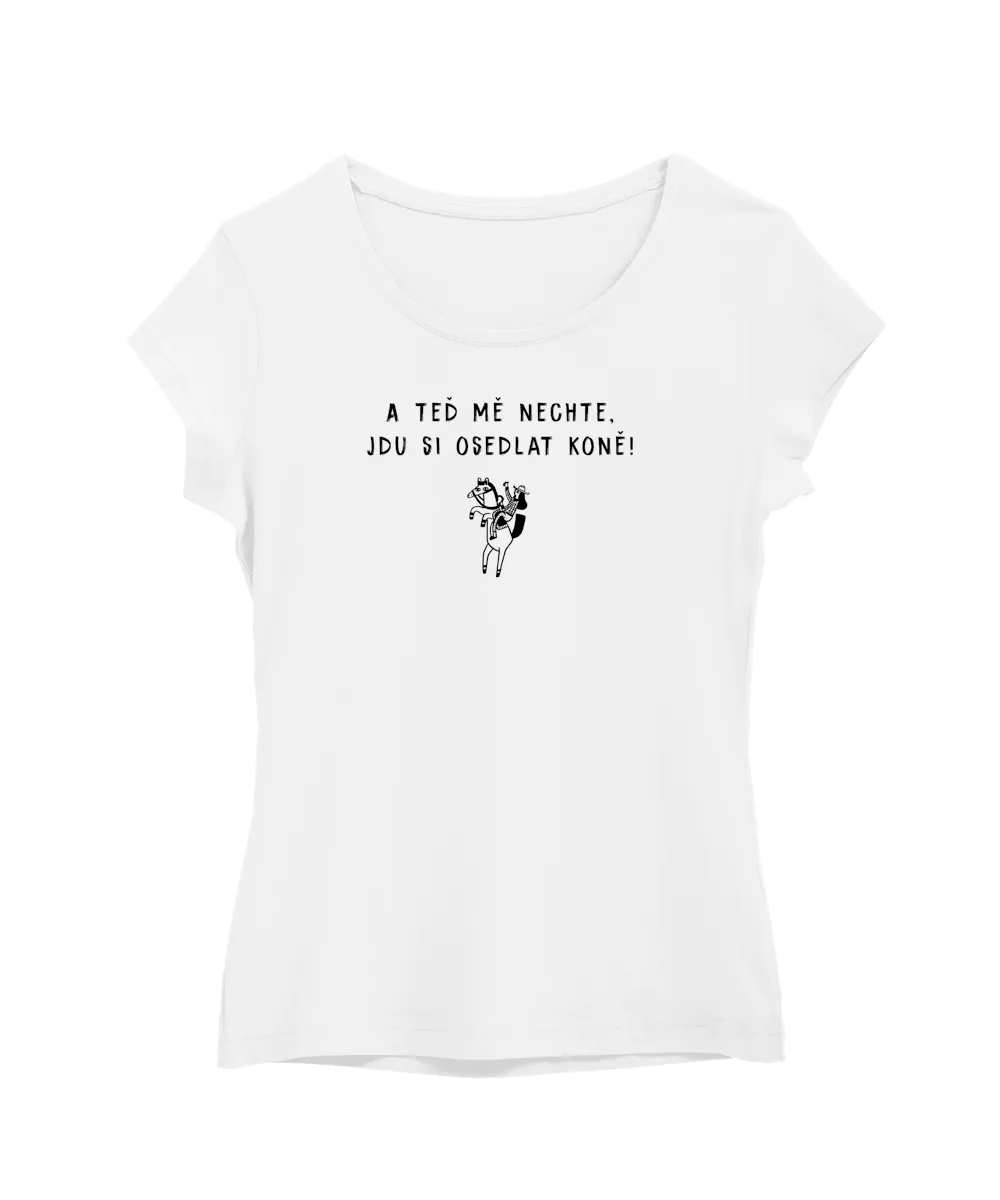 POPELKA: A teď mě nechte, jdu si osedlat koně!