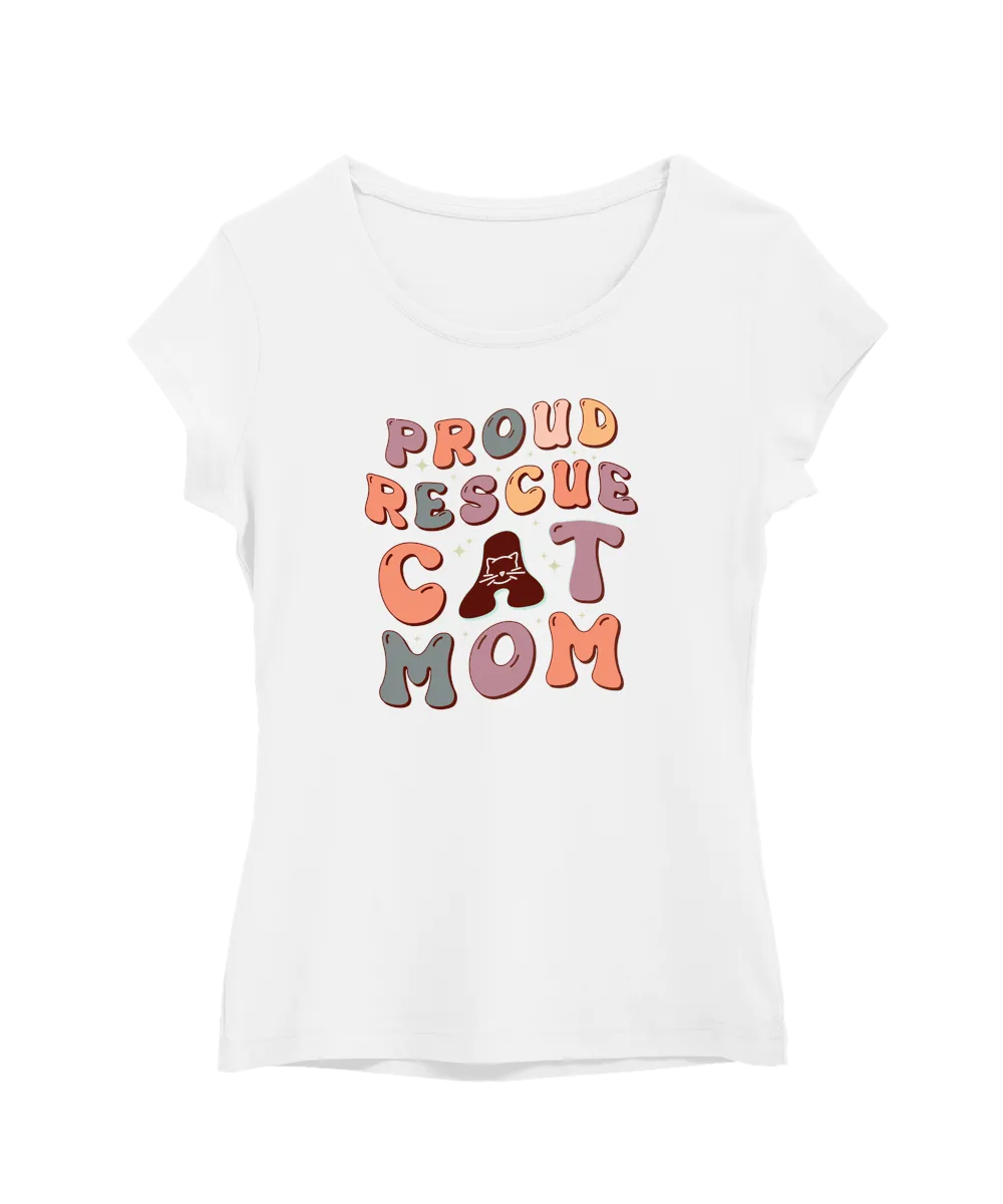 Proud rescue cat mom