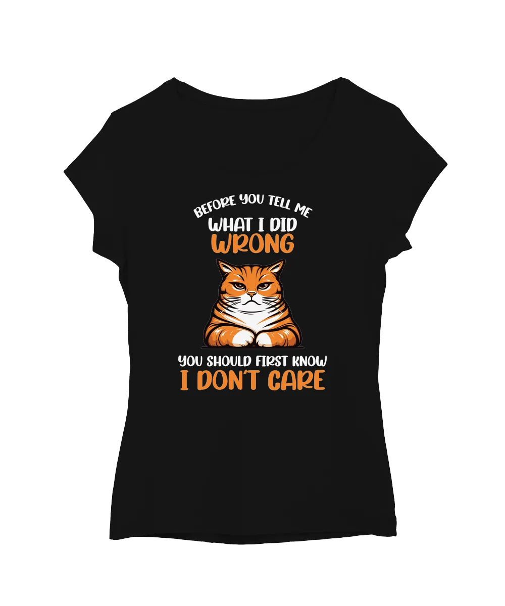 I Don’t Care Kočka