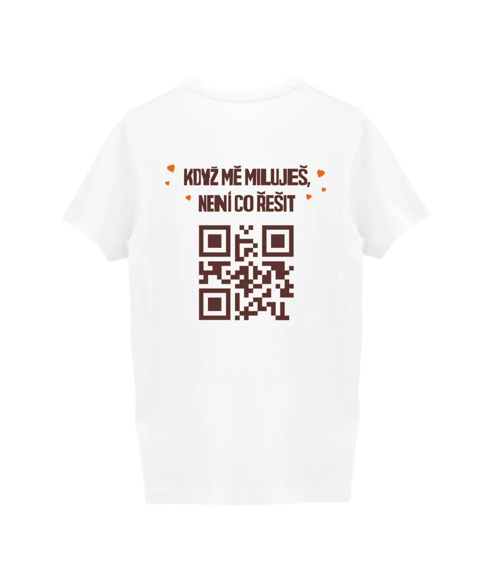 QR kód Když mě miluješ, není co řešit
