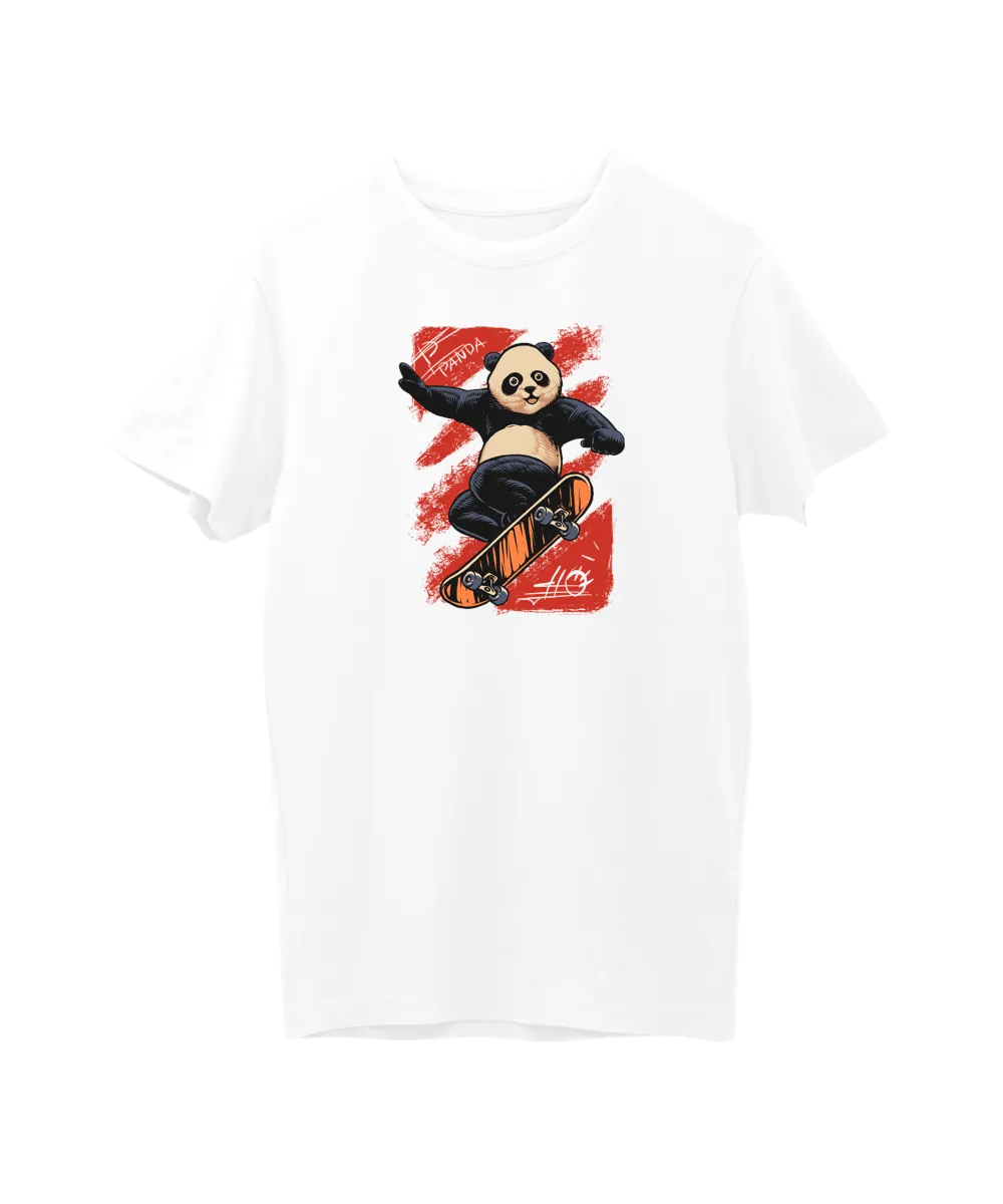 Panda na skatu